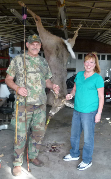 Luke Boenker take first Missouri deer with atlatl 